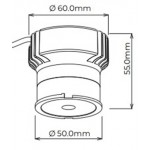 Módulo LED ES50 50X55mm 10W 55º CCT