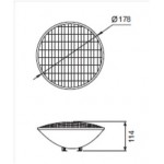 Lámpara LED PAR56 12V 27W 9x3W luz Blanca
