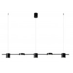 Lámpara Colgante Aluminio MiniIDrum LED 39W con 1 mt. cable y florón