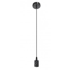 Portalámparas INDUSTRIAL C2 Negro E27 con 1,80 mts. cable y florón