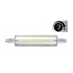 Lámpara LED R7s 118mm diámetro 22mm 230V 10W 1040Lm Regulable