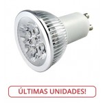 Lámpara LED GU10 4W