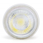 Lámpara LED GU10 COB Cristal 7W 38º Retro, Caja 10 ud x 2,60€/ud