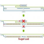 Tubo LED T8 1500mm SMD3014 24W, Blanco Cálido "Driver AISLADO"