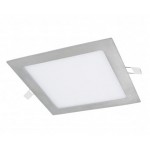 Downlight panel LED Cuadrado 190x190mm Gris Plata 15W