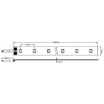Tira LED 5 mts Flexible 72W 300 Led SMD 5050 IP20 Blanco Neutro Alta Luminosidad