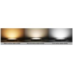 Downlight panel LED Redondo 85mm Blanco 3W 