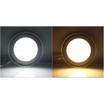 Downlight panel LED Redondo 200mm Cristal 15W 