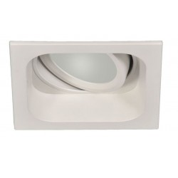 Foco Downlight LED Cuadrado Blanco empotrar 155x155mm 20W