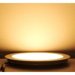 Downlight panel Redondo 225mm LED 18W Blanco Cálido, desde 4,90€/ud